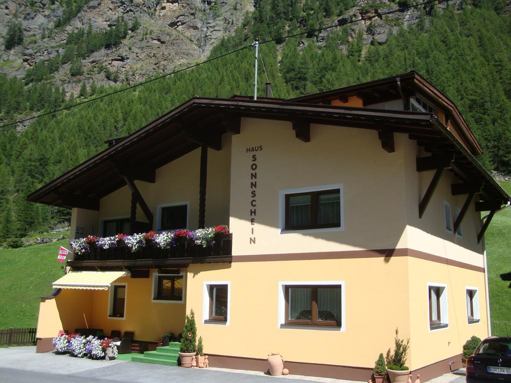 Haus Sonnschein Bed and Breakfast Sölden Eksteriør billede
