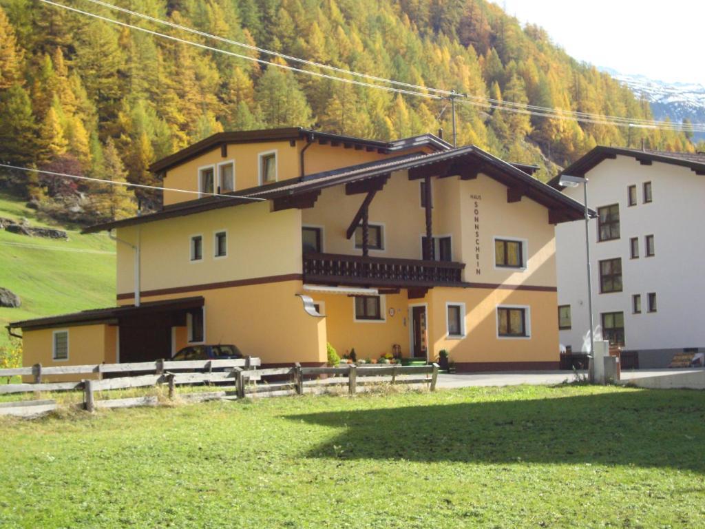 Haus Sonnschein Bed and Breakfast Sölden Eksteriør billede