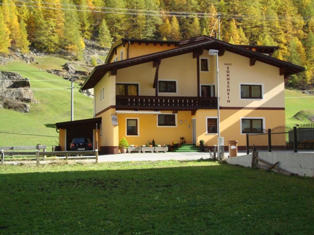 Haus Sonnschein Bed and Breakfast Sölden Eksteriør billede
